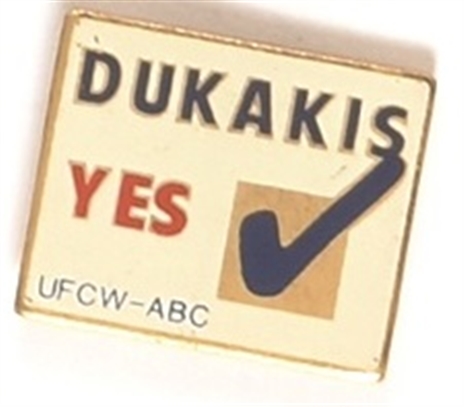 Dukakis UFCW Yes