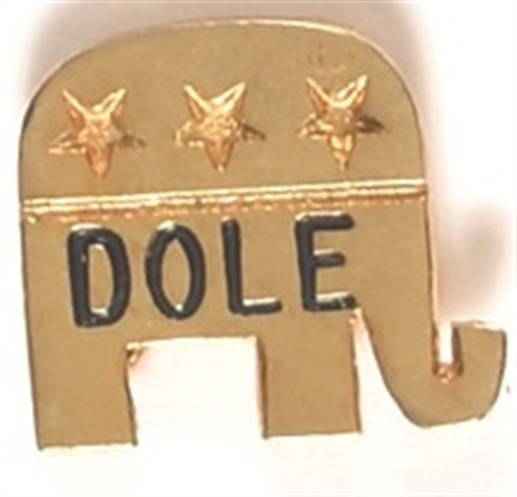 Dole GOP Elephant Pin