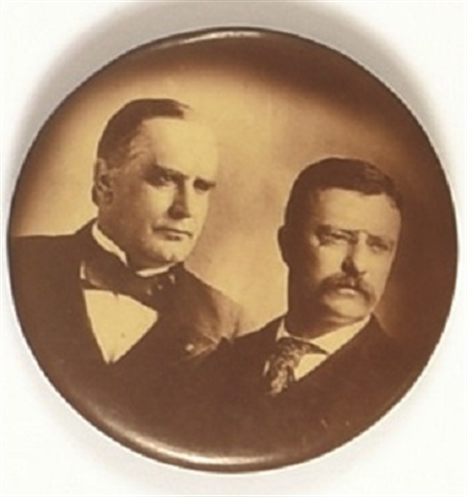 McKinley, Roosevelt Sepia Jugate