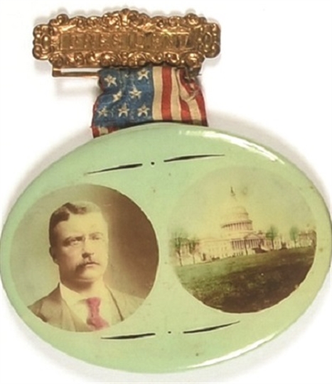 Theodore Roosevelt Capitol Badge