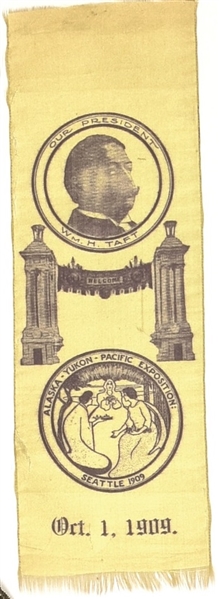 Taft Alaska Yukon Pacific Expo Ribbon