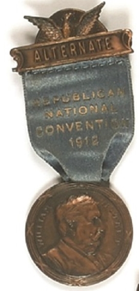 Taft/TR  1912 GOP Convention Badge