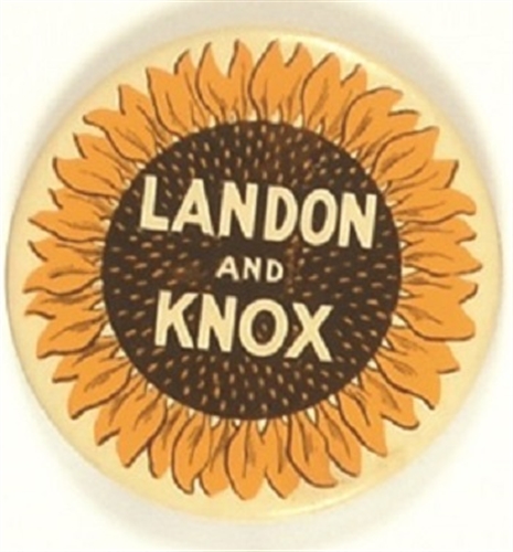 Landon and Knox Scarce Sunflower Pin