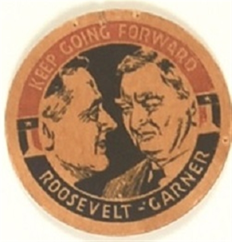 FDR, Garner Milk Bottle Top