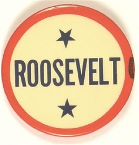 Roosevelt Two Stars Celluloid