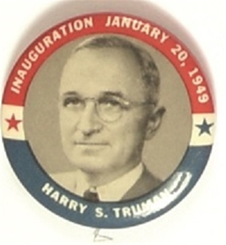 Truman Inaugural Pin