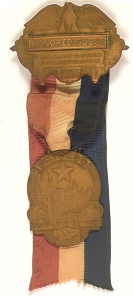 Eisenhower 1952 Convention Badge