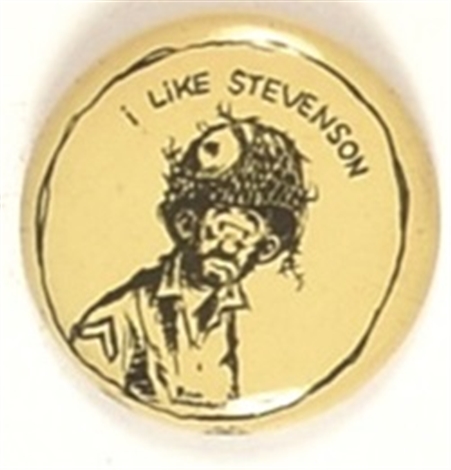 I Like Stevenson Mauldin Cartoon