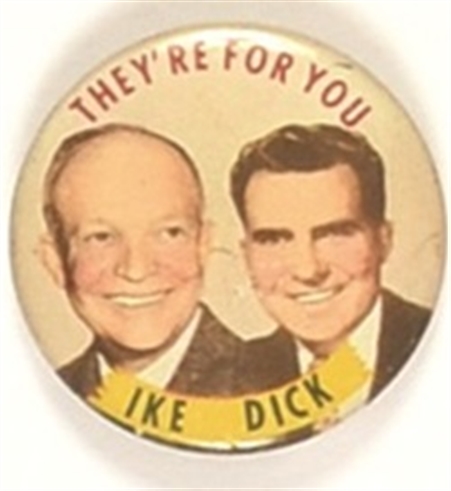 Eisenhower, Nixon Color Jugate