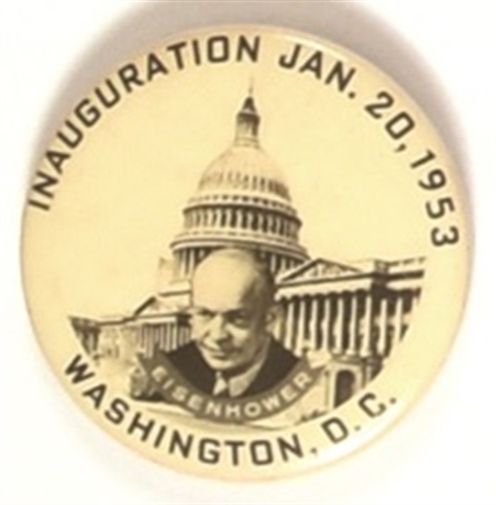 Eisenhower 1953 Inauguration Pin