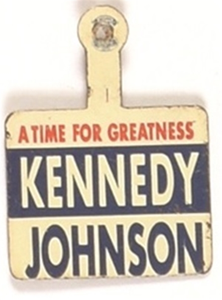 Kennedy Time for Greatness Tab