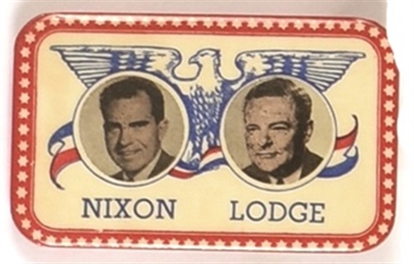 Nixon, Lodge Rectangular Pin