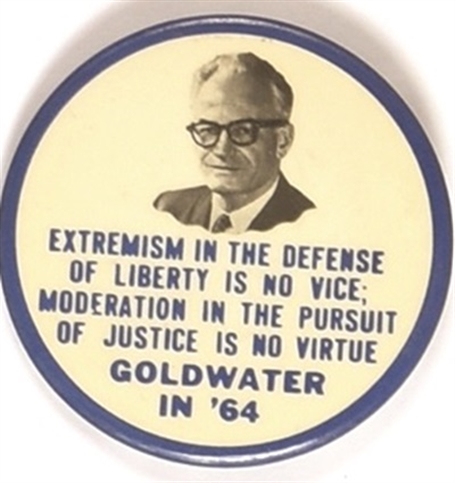 Goldwater Classic Extremism Celluloid