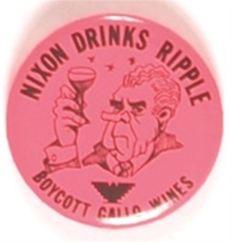 Nixon Drinks Ripple!