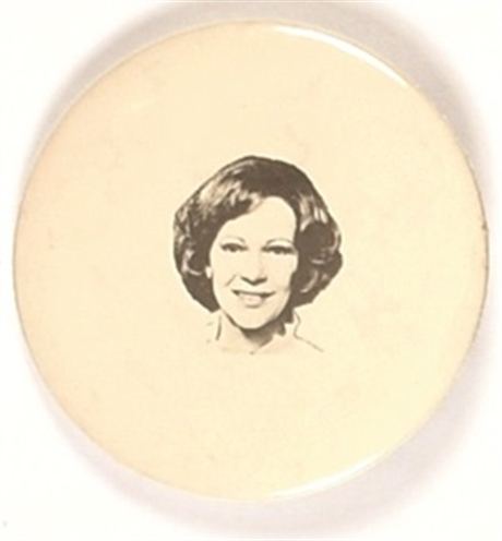 Rosalynn Carter Celluloid Pin