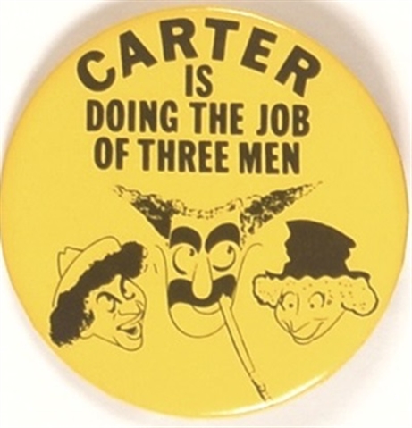 Carter is Doing the Job of Three Men Marx Brothers