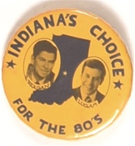 Reagan, Lugar Indianas Choice