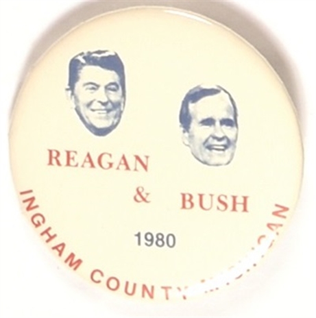 Reagan, Bush Ingham County, Michigan