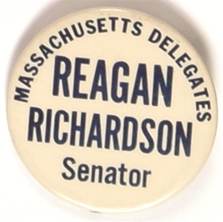 Reagan, Richardson Massachusetts Delegates