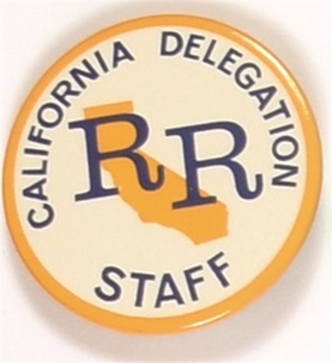 Reagan RR California Delegation Staff