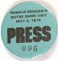 Reagan Notre Dame Press