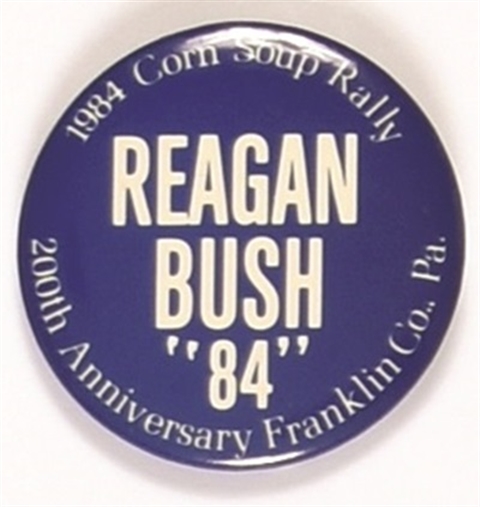 Reagan Pennsylvania Corn Soup Rally