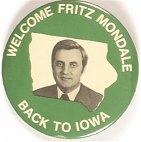 Iowa Welcome Fritz Mondale