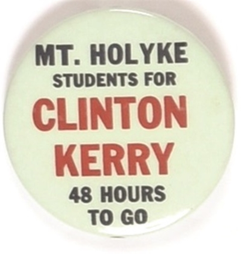 Mt. Holyoke Students for Clinton, Kerry