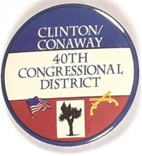 Clinton, Conaway California Coattail