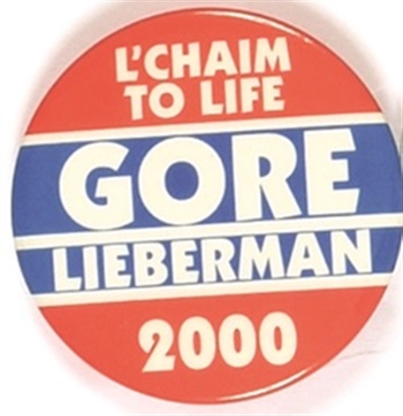 Gore, Lieberman Lchaim to Life