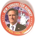 New Yorkers for Romney