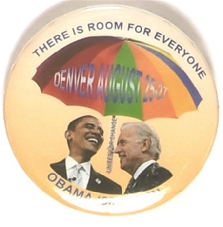 Obama, Biden Denver Umbrella