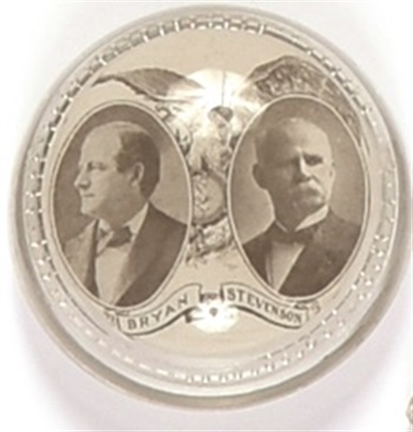 Bryan, Stevenson Jugate Paperweight