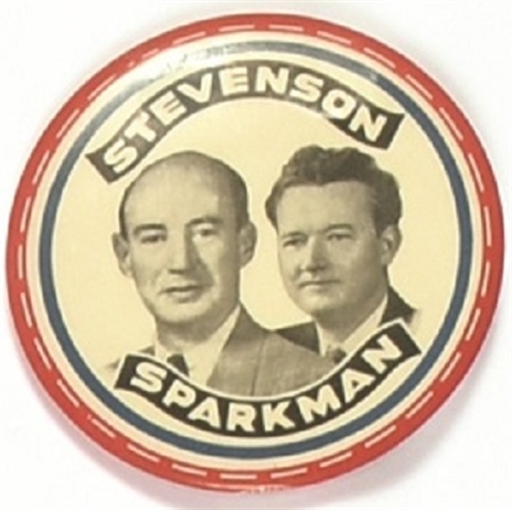 Stevenson, Sparkman Celluloid Jugate