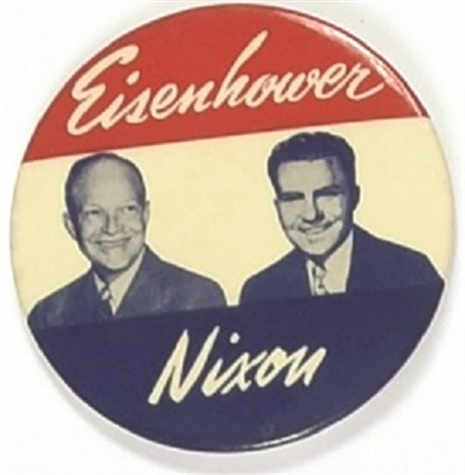 Eisenhower, Nixon Script Lettering Jugate