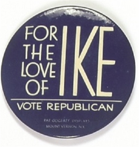 For the Love of Ike Vote Republican