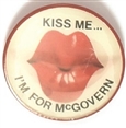 Kiss Me Im for McGovern Flasher