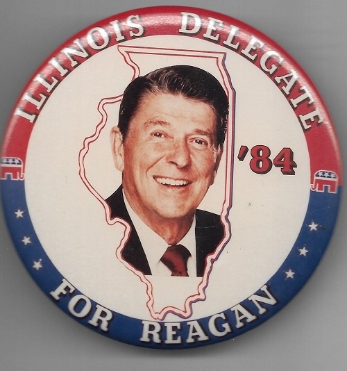 Illinois Delegate for Reagan