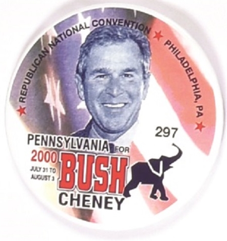 GW Bush Pennsylvania 2000 Convention