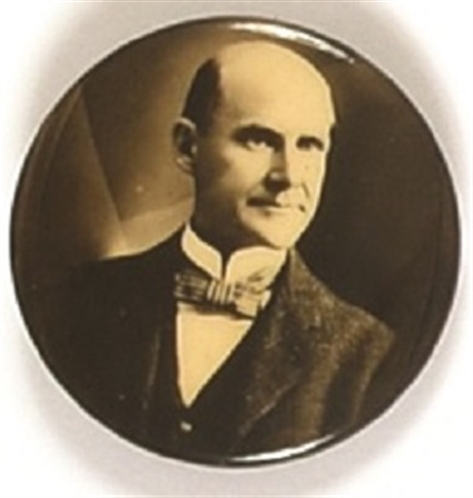 Eugene Debs 1 1/4-Inch Celluloid