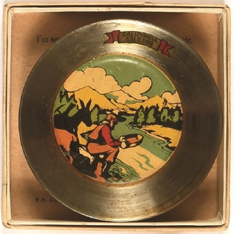 Earl Warren Gold Miner Pan