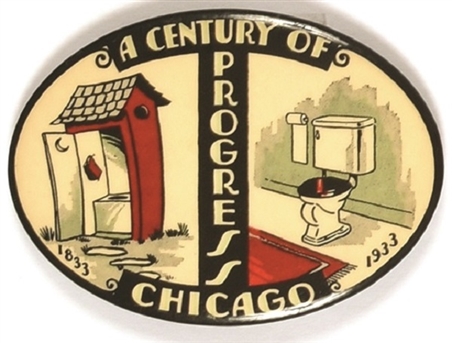 Century of Progress Chicago Worlds Fair Mirror