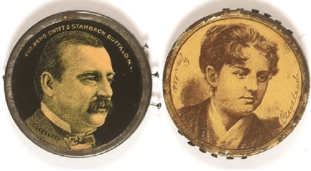 Grover and Frances Cleveland Pin Holders