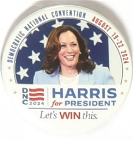 Harris Democratic Convention Celluloid