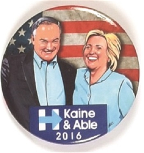 Hillary Clinton Kaine and Able