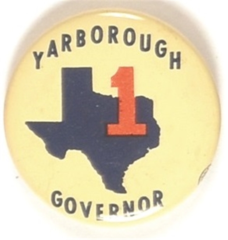 Yarborough for Governor of Texas