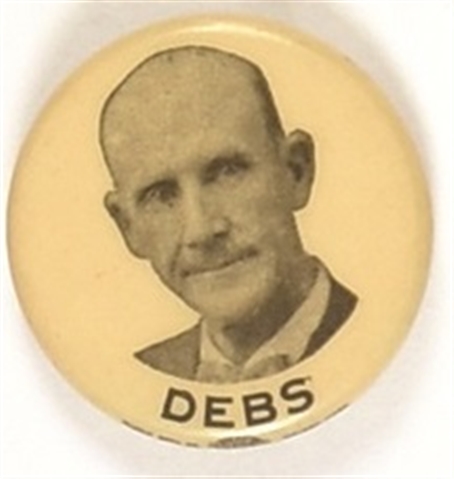 Eugene Debs Socialist Picture Pin