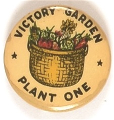 Victory Garden WW I Celluloid