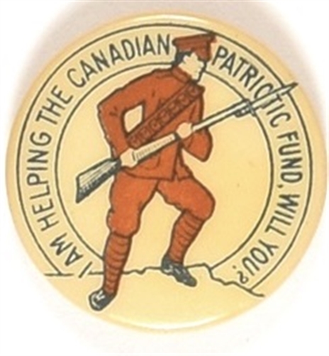 WW I Canadian Patriotic Fund