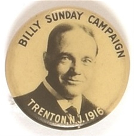 Billy Sunday New Jersey Campaign